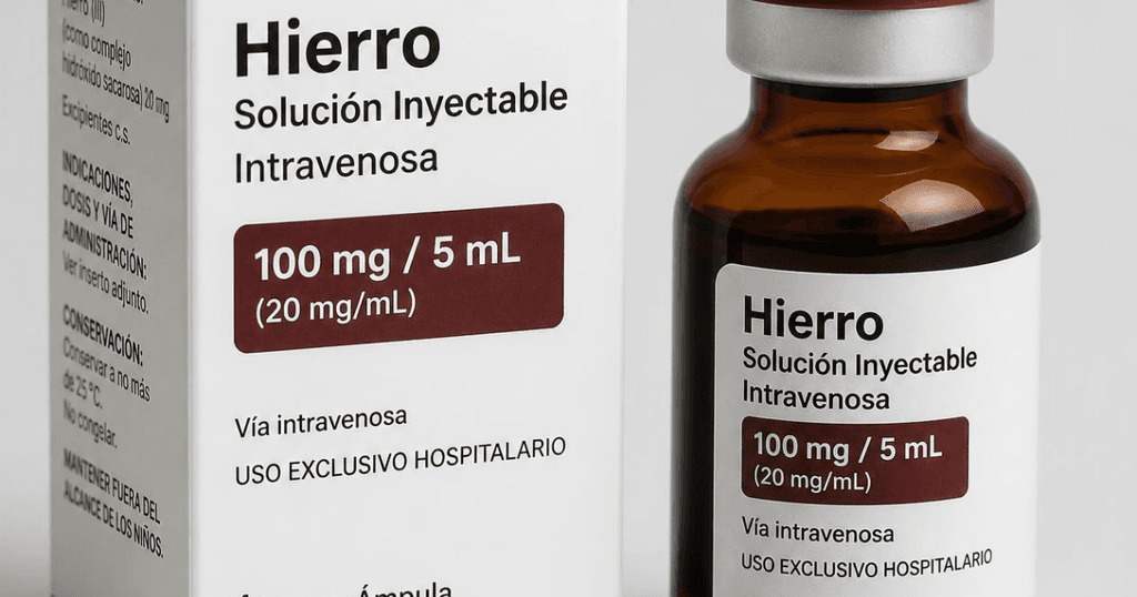 ferro intravenoso
